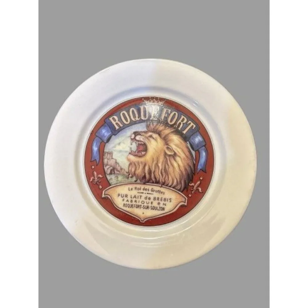 Set os 4 Restoration Hardware Advertising Label Cheese Plates